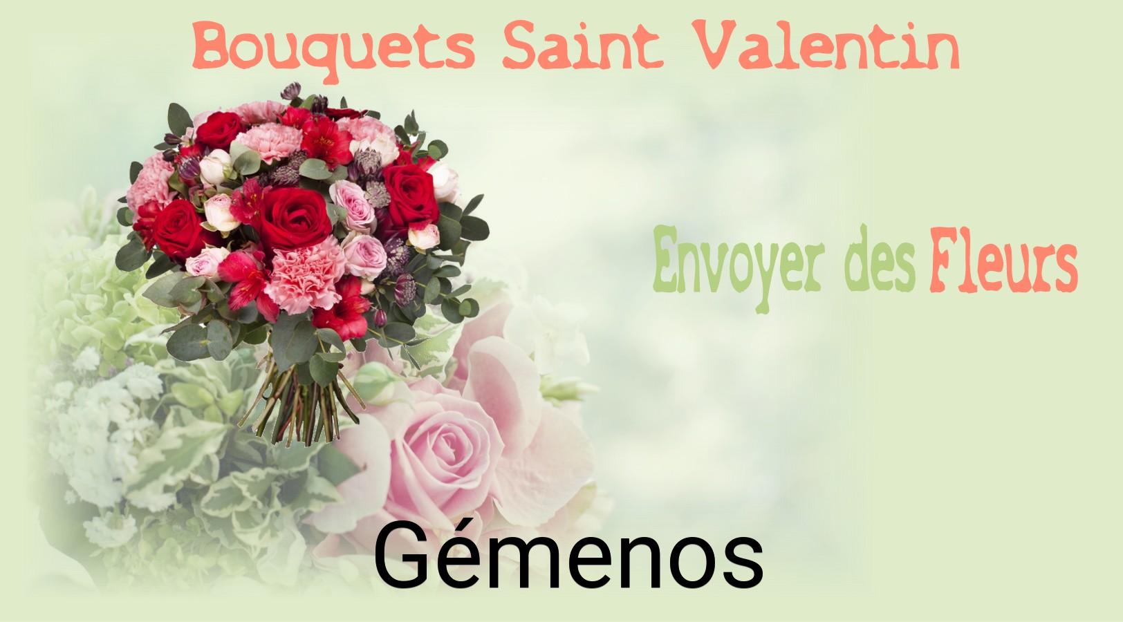 Roses de Saint-Valentin livrées à Gémenos